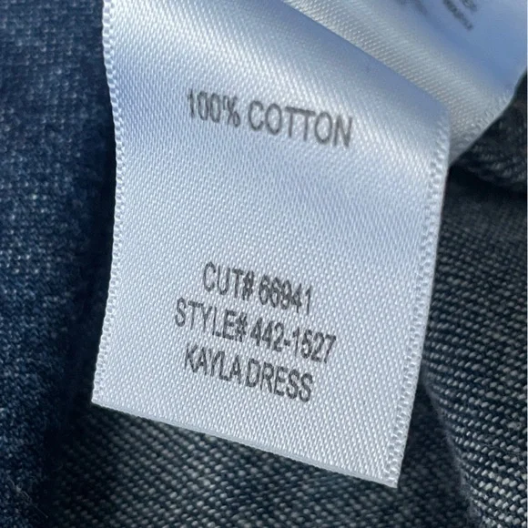 Citizens of Humanity Kayla Tie-Waist Denim Shirt Dress - Picture 7 of 14